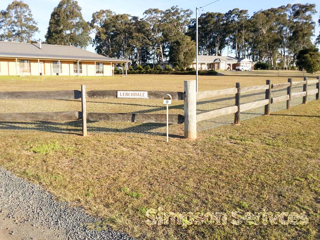 Fencing in West Nowra